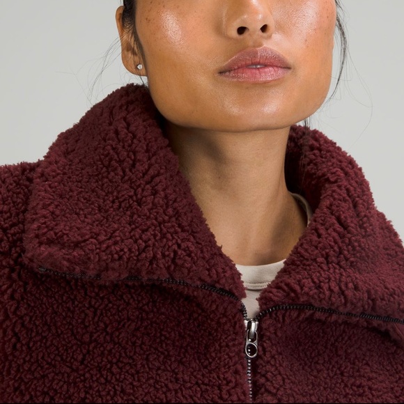 Lululemon Cinchable Fleece Zip Up RDMR - Picture 6 of 6